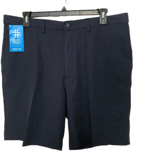 Haggar Cool Pro Expandable Waist Stretch Shorts, NWT